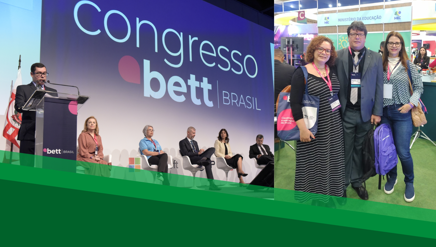 Servidores do campus participam do Congresso Bett Brasil 2022