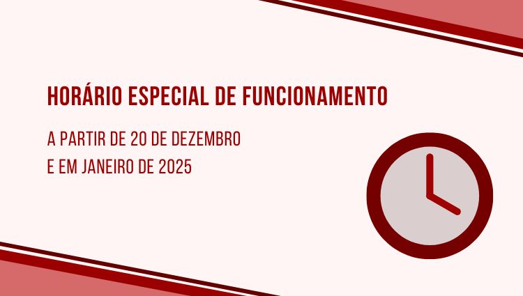 Confira o horário especial de funcionamento de dezembro e janeiro