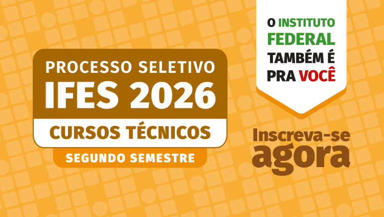Processo seletivo para cursos técnicos no Ifes ofertam mais de mil vagas em todo o estado